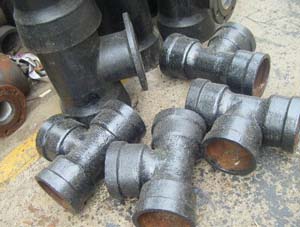 雙承單支盤三通