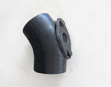 柔性鑄鐵排水管配件-W型45度門彎